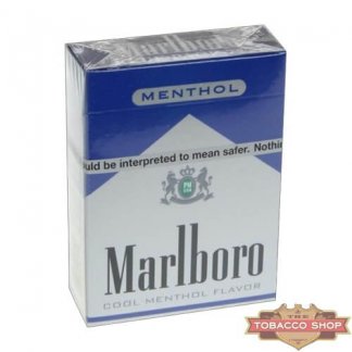 Пачка сигарет Marlboro Menthol Blue 72's USA
