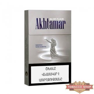 Пачка сигарет Akhtamar Silver Flame Nanokings