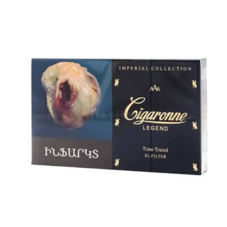 Пачка сигарет Cigaronne Legend Slims XL Filter Black 120mm  (1 пачка)