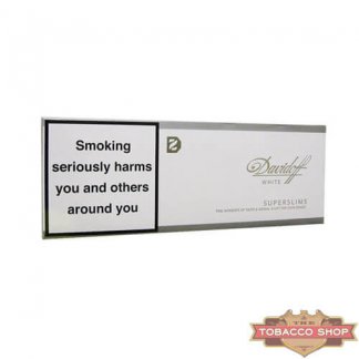 Блок сигарет Davidoff SuperSlims White Duty Free
