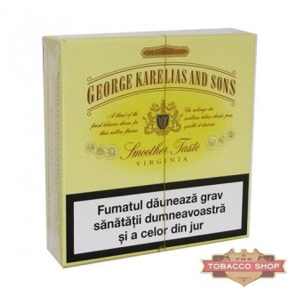 Пачка сигарет George Karelias and Sons Smoother Taste (1 пачка) Duty Free