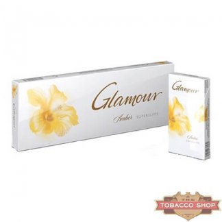 Блок сигарет Glamour SuperSlims Amber Duty Free