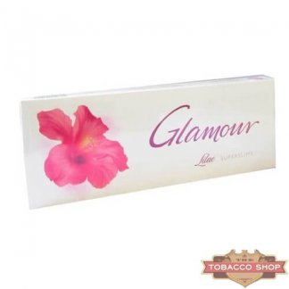 Блок сигарет Glamour SuperSlims Lilac Duty Free