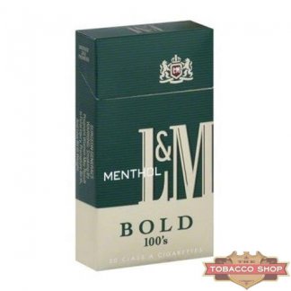 Пачка сигарет L&M Menthol 100's USA