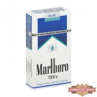 Пачка сигарет Marlboro Menthol Blue 100's USA