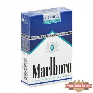 Пачка сигарет Marlboro Menthol Rich Blue USA