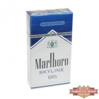 Пачка сигарет Marlboro Menthol Skyline 100's USA