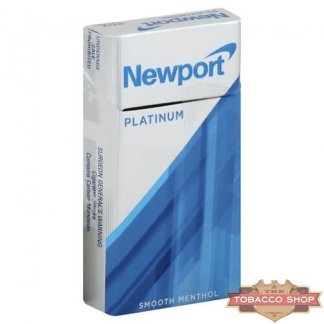 Пачка сигарет Newport Platinum Silver 100s USA