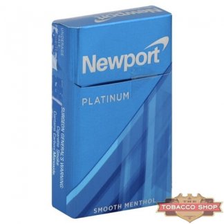 Пачка сигарет Newport Platinum Blue USA