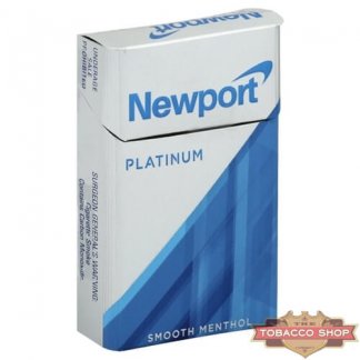 Пачка сигарет Newport Platinum Silver USA
