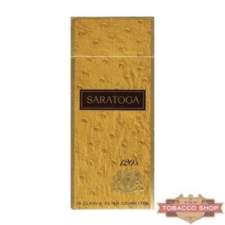 Пачка сигарет Saratoga 120s USA