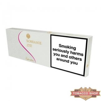 Блок сигарет Sobranie Superslims White Duty Free