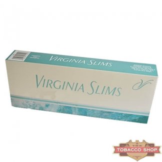 Блок сигарет Virginia Slims Menthol Silver 100's USA