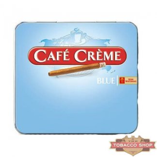 Пачка сигарилл Cafe Creme Blue 10 cigars Duty Free