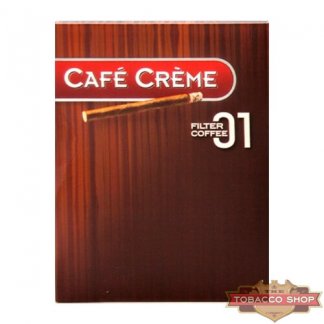 Пачка сигарилл Cafe Creme Filter 01 Coffee 8 cigars Duty Free