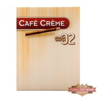 Пачка сигарилл Cafe Creme Filter 02 Vanilla 8 cigars Duty Free
