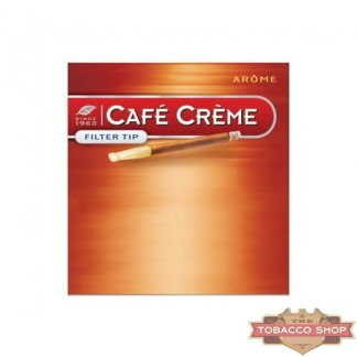 Пачка сигарилл Cafe Creme Filter Tip Arome 10 cigars Duty Free