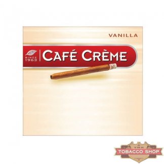 Пачка сигарилл Cafe Creme Vanilla 10 cigars Duty Free