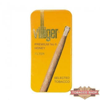 Пачка сигарилл Villiger Premium No 6 Honey Duty Free