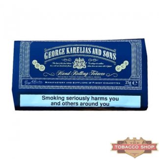Пачка табака для самокруток George Karelias and Sons Mavi Blue 25g Duty Free